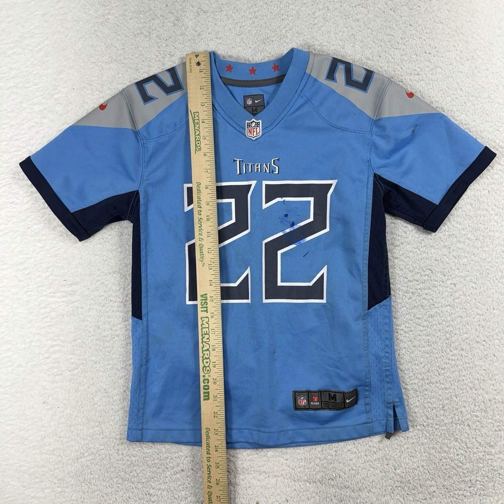 Nike Tennessee Titans Derrick Henry 22 On Field NFL Jersey Youth Medium 10/12 - Picture 3 of 8